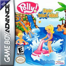 Box cover for Polly Pocket ! Super Splash Island on the Nintendo Game Boy Advance.