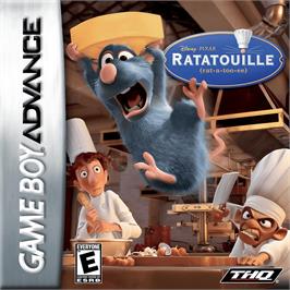 Box cover for Ratatouille on the Nintendo Game Boy Advance.