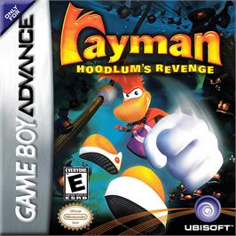 Box cover for Rayman - Hoodlum's Revenge on the Nintendo Game Boy Advance.