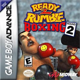 Box cover for Ready 2 Rumble Boxing Round 2 on the Nintendo Game Boy Advance.