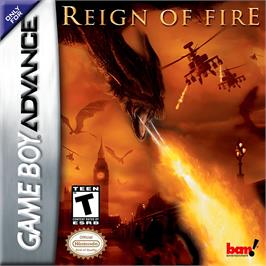 Box cover for Reign Of Fire on the Nintendo Game Boy Advance.