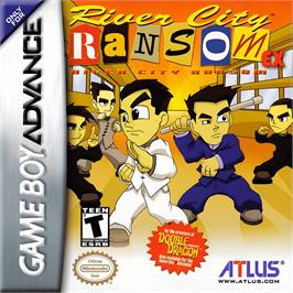 Box cover for River City Ransom Ex on the Nintendo Game Boy Advance.
