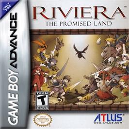 Box cover for Riviera: The Promised Land on the Nintendo Game Boy Advance.