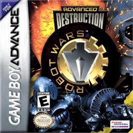 Box cover for Robot Wars - Advanced Destruction on the Nintendo Game Boy Advance.