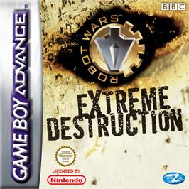 Box cover for Robot Wars - Extreme Destruction on the Nintendo Game Boy Advance.