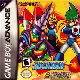 Box cover for Rockman And Crystal on the Nintendo Game Boy Advance.