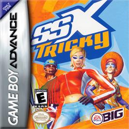 Box cover for SSX Tricky on the Nintendo Game Boy Advance.