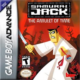 Box cover for Samurai Jack - The Amulet Of Time on the Nintendo Game Boy Advance.
