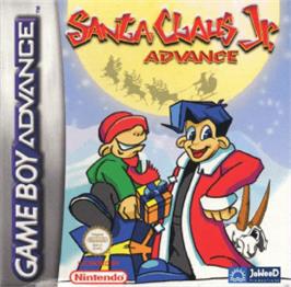 Box cover for Santa Claus Jr. Advance on the Nintendo Game Boy Advance.