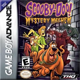 Box cover for Scooby-doo! - Mystery Mayhem on the Nintendo Game Boy Advance.