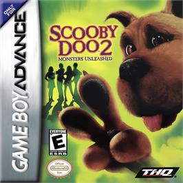 Box cover for Scooby-doo 2 - Monsters Unleashed on the Nintendo Game Boy Advance.