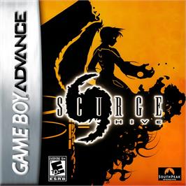 Box cover for Scurge Hive on the Nintendo Game Boy Advance.