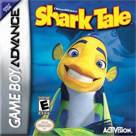 Box cover for Shark Tale on the Nintendo Game Boy Advance.