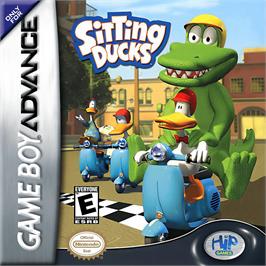 Box cover for Sitting Ducks on the Nintendo Game Boy Advance.