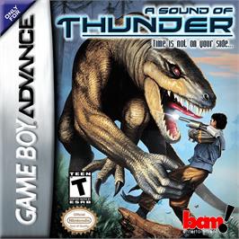 Box cover for Sound Of Thunder, A on the Nintendo Game Boy Advance.