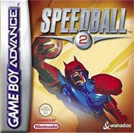 Box cover for Speedball 2: Brutal Deluxe on the Nintendo Game Boy Advance.