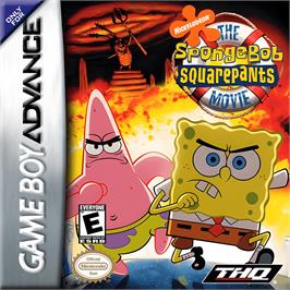 Box cover for Spongebob Squarepants Movie, The on the Nintendo Game Boy Advance.