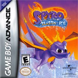 Box cover for Spyro: Season of Ice on the Nintendo Game Boy Advance.