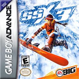 Box cover for Ssx 3 on the Nintendo Game Boy Advance.