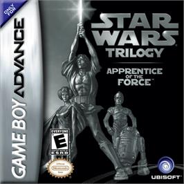 Box cover for Star Wars Trilogy: Apprentice of the Force on the Nintendo Game Boy Advance.