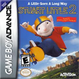 Box cover for Stuart Little 2 on the Nintendo Game Boy Advance.