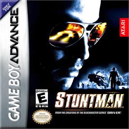 Box cover for Stuntman on the Nintendo Game Boy Advance.
