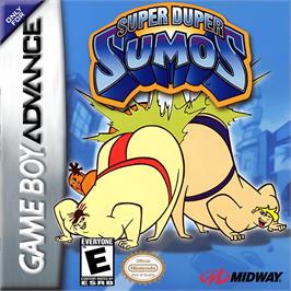 Box cover for Super Duper Sumos on the Nintendo Game Boy Advance.