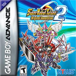 Box cover for Super Robot Wars: Original Generation 2 on the Nintendo Game Boy Advance.