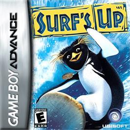 Box cover for Surf's Up on the Nintendo Game Boy Advance.