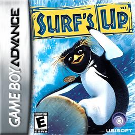 Box cover for Surf's Up on the Nintendo Game Boy Advance.