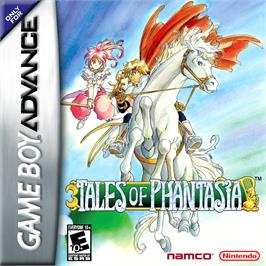 Box cover for Tales Of Phantasia on the Nintendo Game Boy Advance.