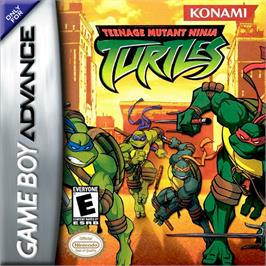 Box cover for Teenage Mutant Ninja Turtles on the Nintendo Game Boy Advance.