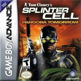 Box cover for Tom Clancy's Splinter Cell - Pandora Tomorrow on the Nintendo Game Boy Advance.