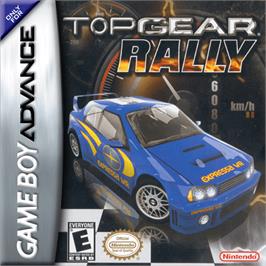 Box cover for Top Gear Rally on the Nintendo Game Boy Advance.