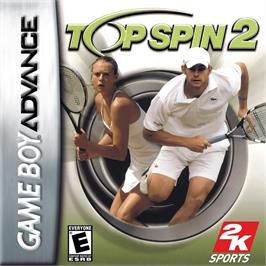 Box cover for Top Spin 2 on the Nintendo Game Boy Advance.