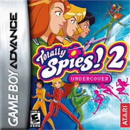 Box cover for Totally Spies on the Nintendo Game Boy Advance.