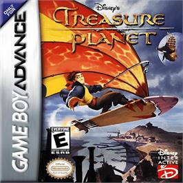 Box cover for Treasure Planet on the Nintendo Game Boy Advance.