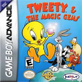 Box cover for Tweety And The Magic Gems on the Nintendo Game Boy Advance.
