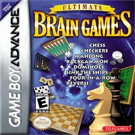 Box cover for Ultimate Brain Games on the Nintendo Game Boy Advance.