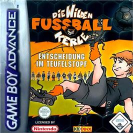 Box cover for Wilden Fussball-kerle, Die - Entscheidung Im Teufelstopf on the Nintendo Game Boy Advance.