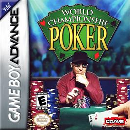 Box cover for World Championship Poker on the Nintendo Game Boy Advance.