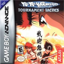 Box cover for Yu Yu Hakusho Tournament Tactics on the Nintendo Game Boy Advance.