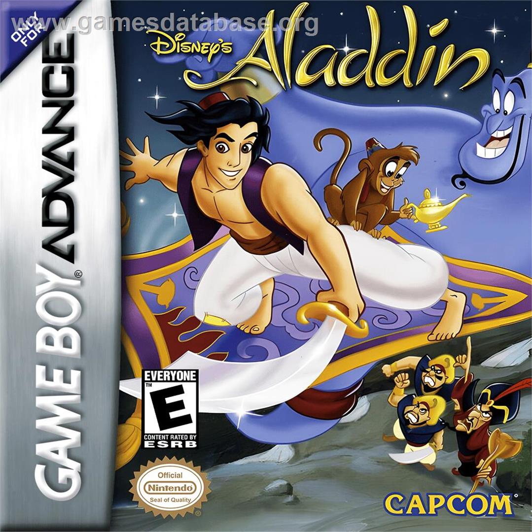 Aladdin - Nintendo Game Boy Advance - Artwork - Box