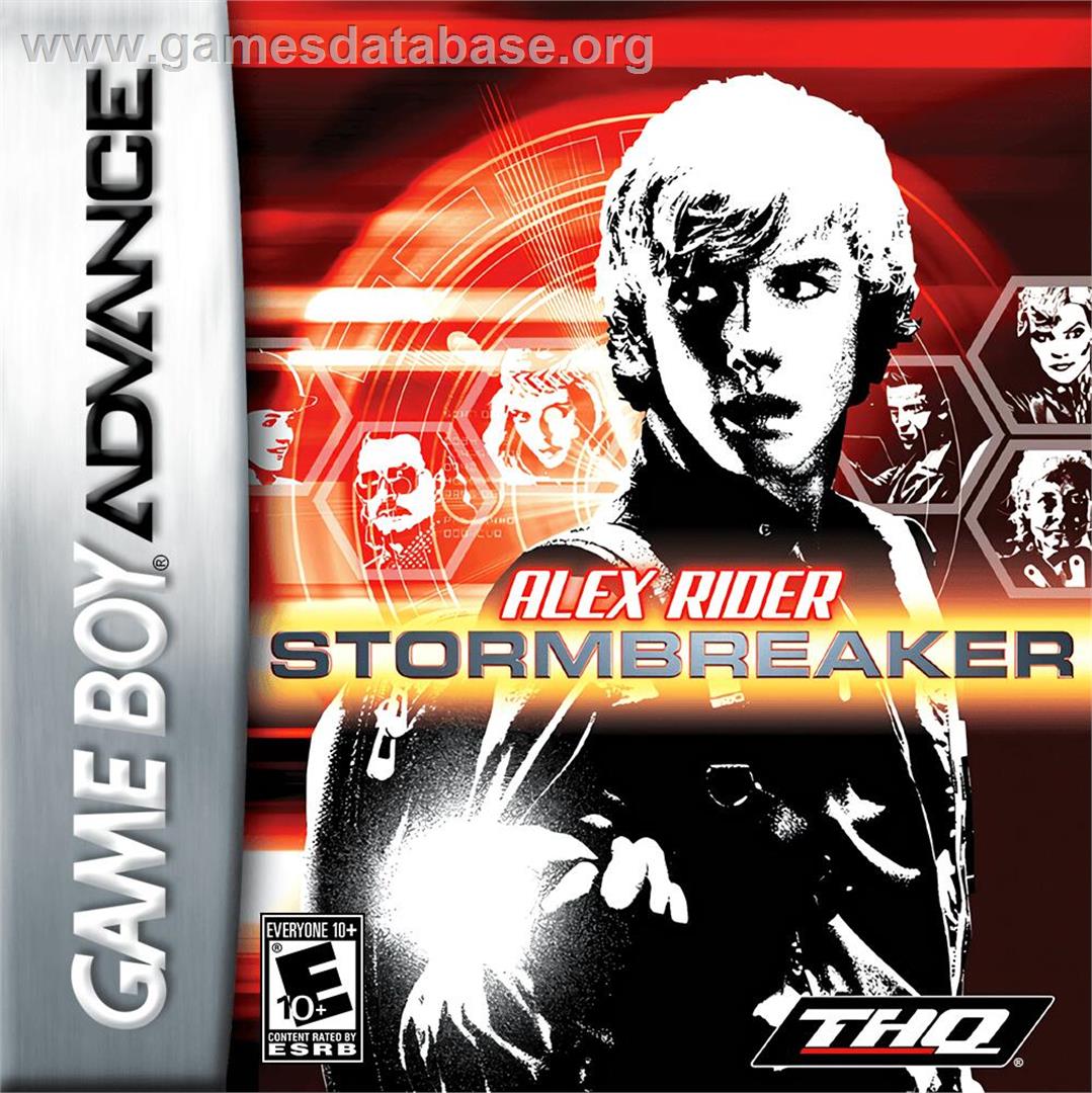 Alex Rider - Stormbreaker - Nintendo Game Boy Advance - Artwork - Box