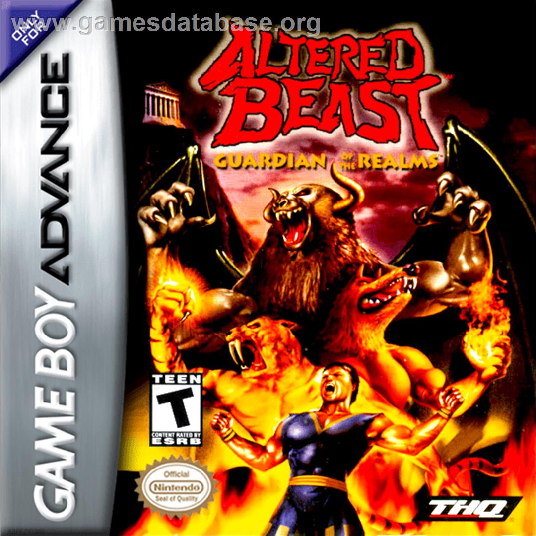 Altered Beast: Guardian of the Realms - Nintendo Game Boy Advance - Artwork - Box