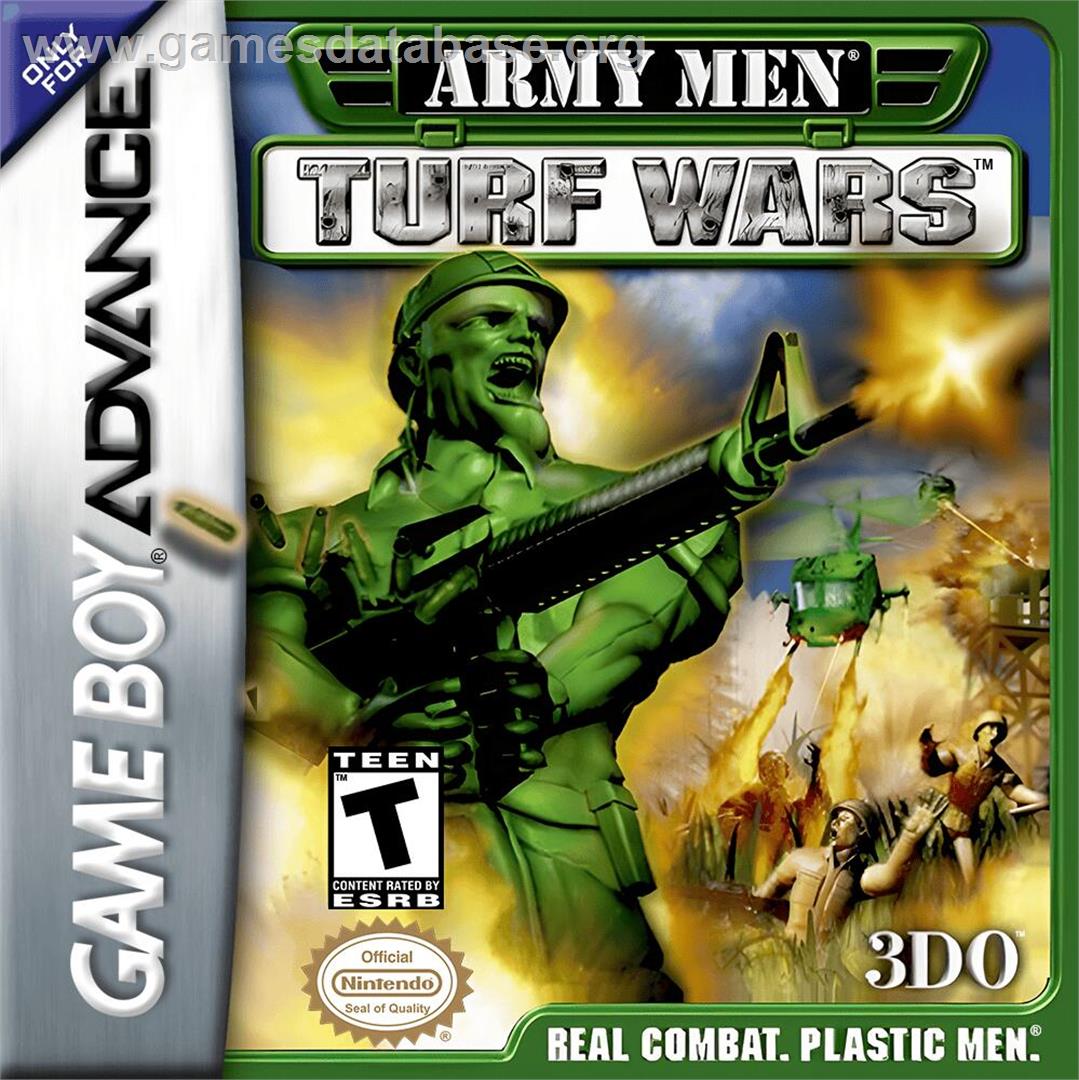 Army Men - Turf Wars - Nintendo Game Boy Advance - Artwork - Box