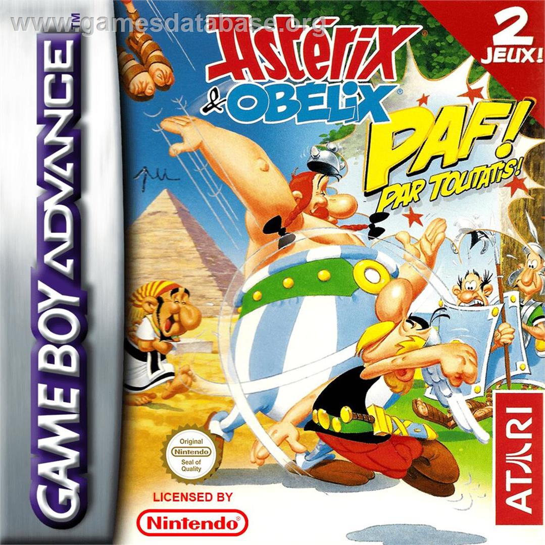 Asterix & Obelix - Bash Them All! - Nintendo Game Boy Advance - Artwork - Box