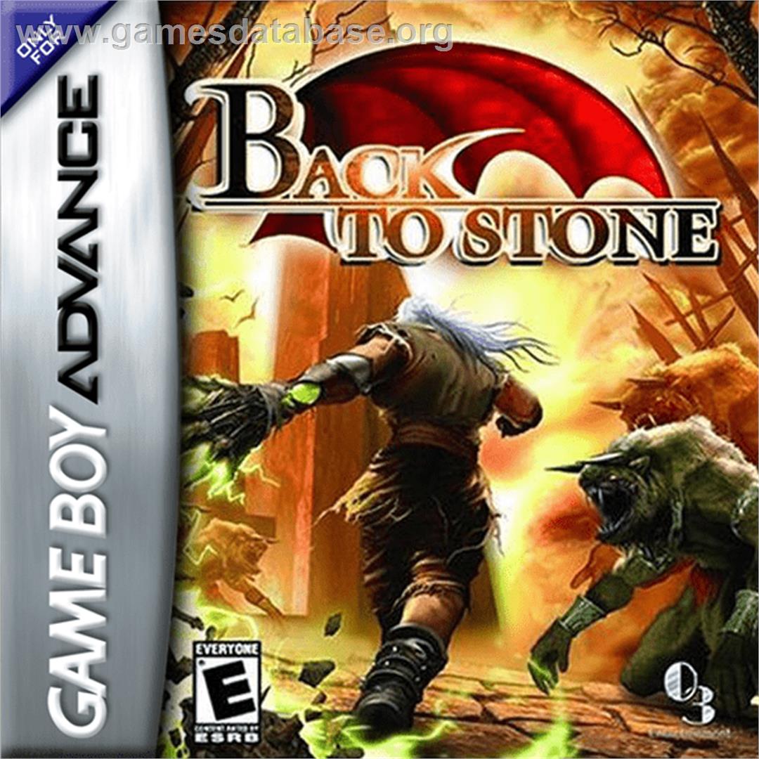 Back to Stone - Nintendo Game Boy Advance - Artwork - Box