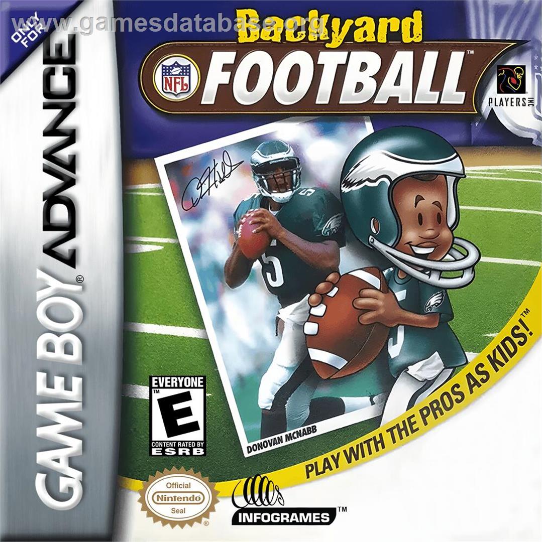 Backyard Football - Nintendo Game Boy Advance - Artwork - Box