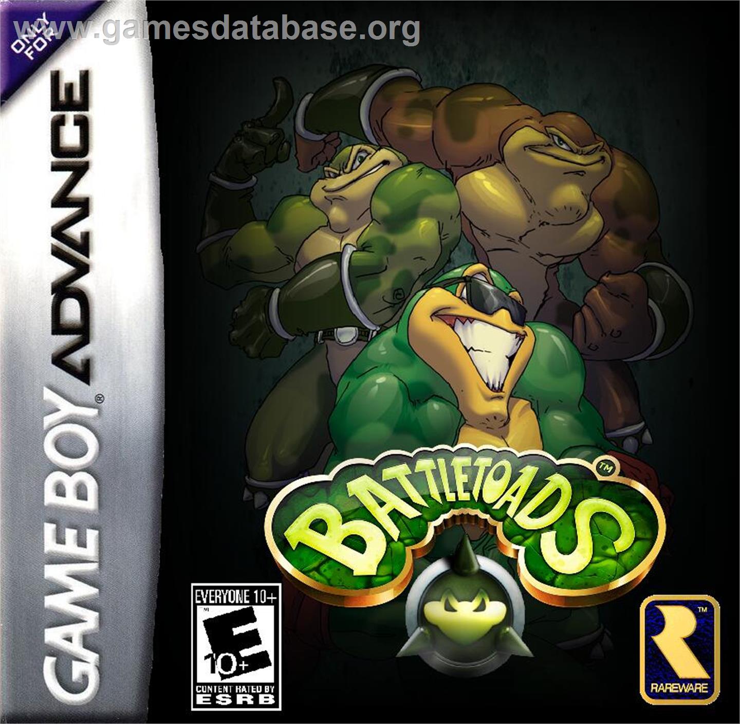 Battletoads - Nintendo Game Boy Advance - Artwork - Box